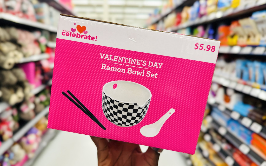 Valentine's Day Ramen Bowl set 