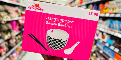 Valentine’s Day Ramen Bowl Set Only $5.98 at Walmart