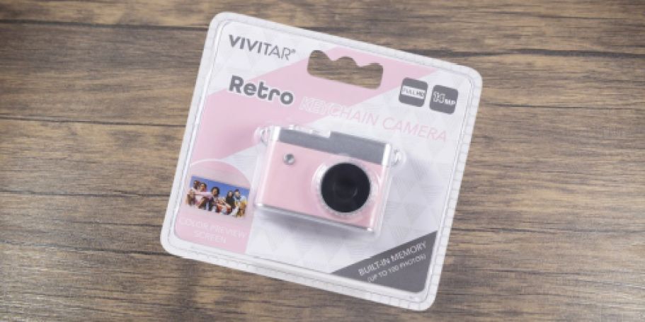 Vivitar Digital Camera Keychain ONLY $5 on Walmart.online (Reg. $15)