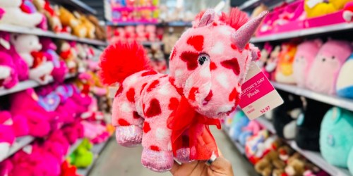 Walmart Has the CUTEST Valentine’s Plushies for Just $2.97!