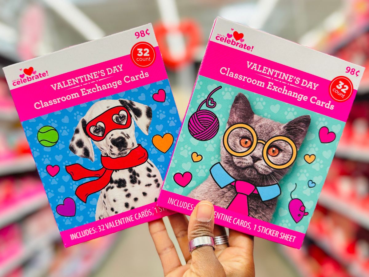 Walmart Valentine’s Day Classroom Exchange Packs UNDER $1