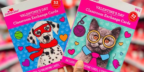 Walmart Valentine’s Day Classroom Exchange Packs UNDER $1