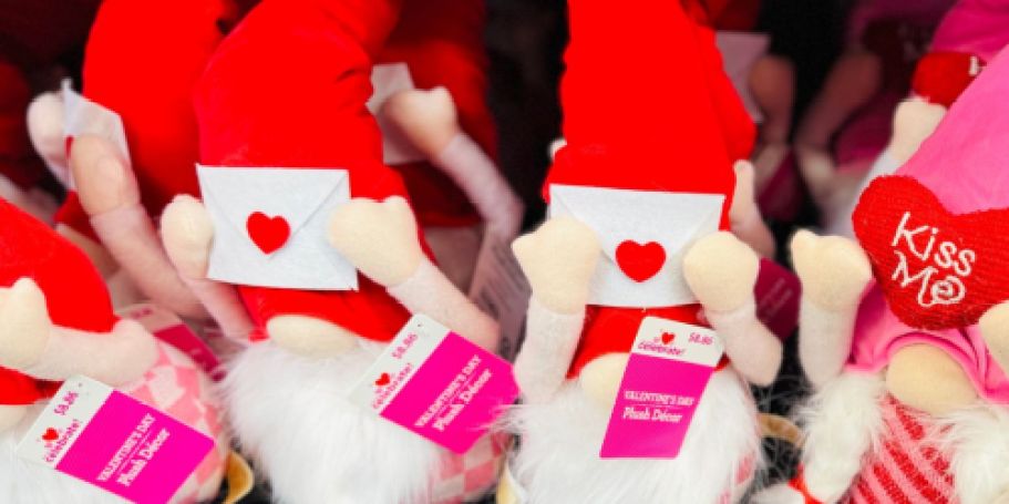 Cute Valentine’s Gnome Just 98¢ on Walmart.online (Regularly $9)