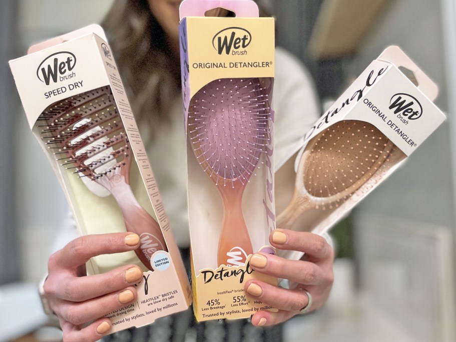 WOW! Wet Brush 3-Piece Set from $14.99 Shipped (Only $5 Per Brush!)