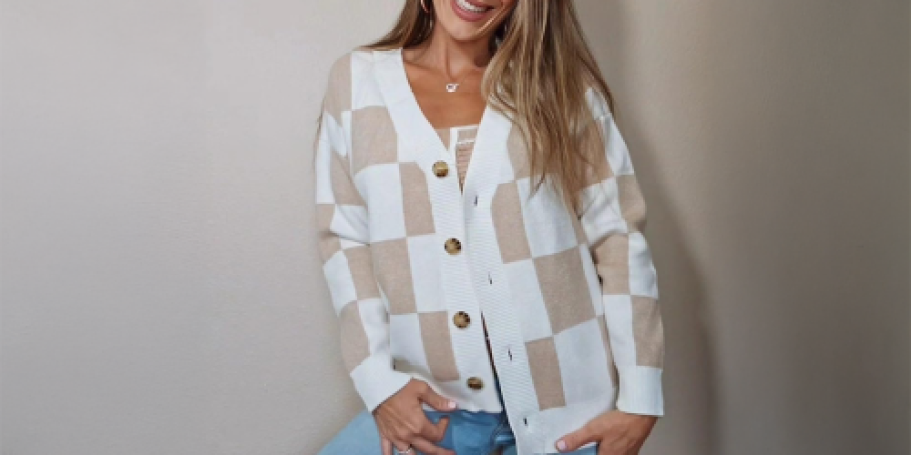 Oversized Women’s Cardigan Only $15.59 on Amazon (Reg. $40)