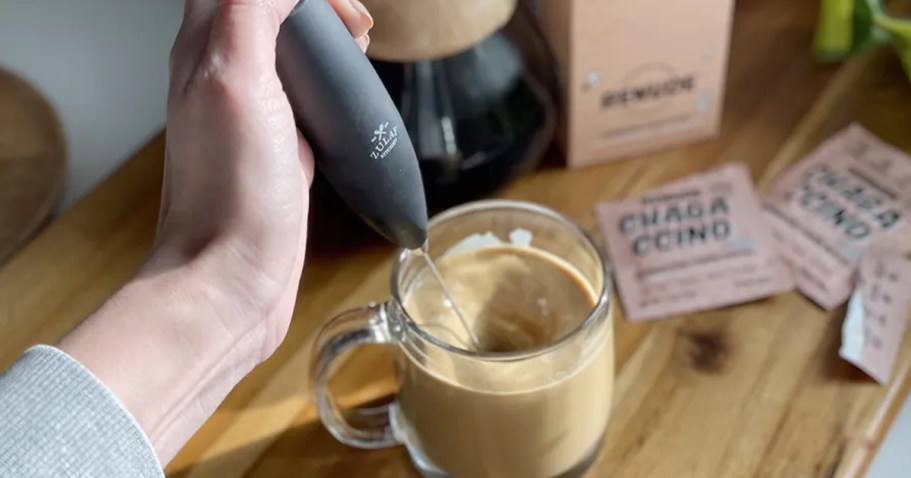 Handheld Milk Frothers JUST $3.99 on Amazon – Great for Coffee & Protein Shakes!