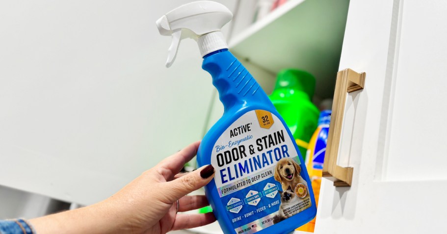 Active Pet Odor & Stain Eliminator Only $10.56 Shipped on Amazon (Reg. $20)