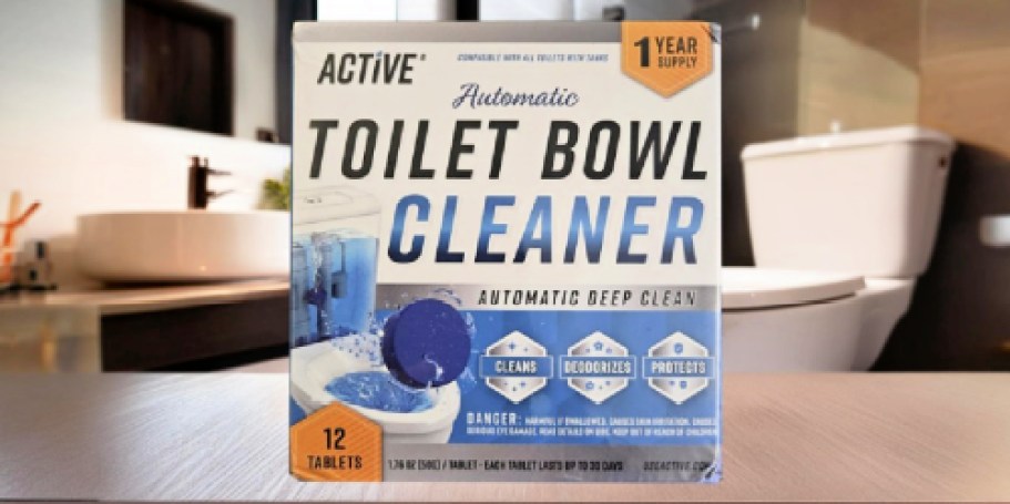 Get a Whole Year of Active Toilet Bowl Cleaner for Just $9.95 on Amazon