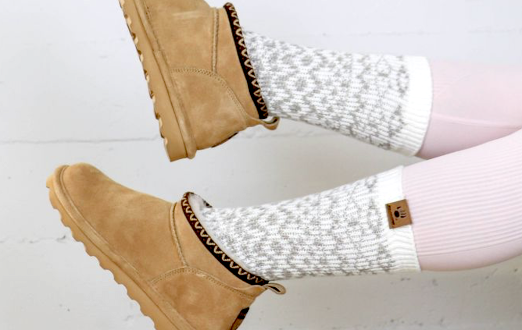 Bearpaw Cozy Boot Socks Just $6.80 on Target.online