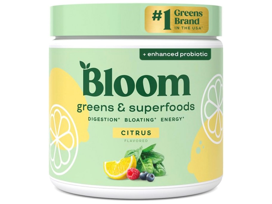 bloom nutrition powder jar