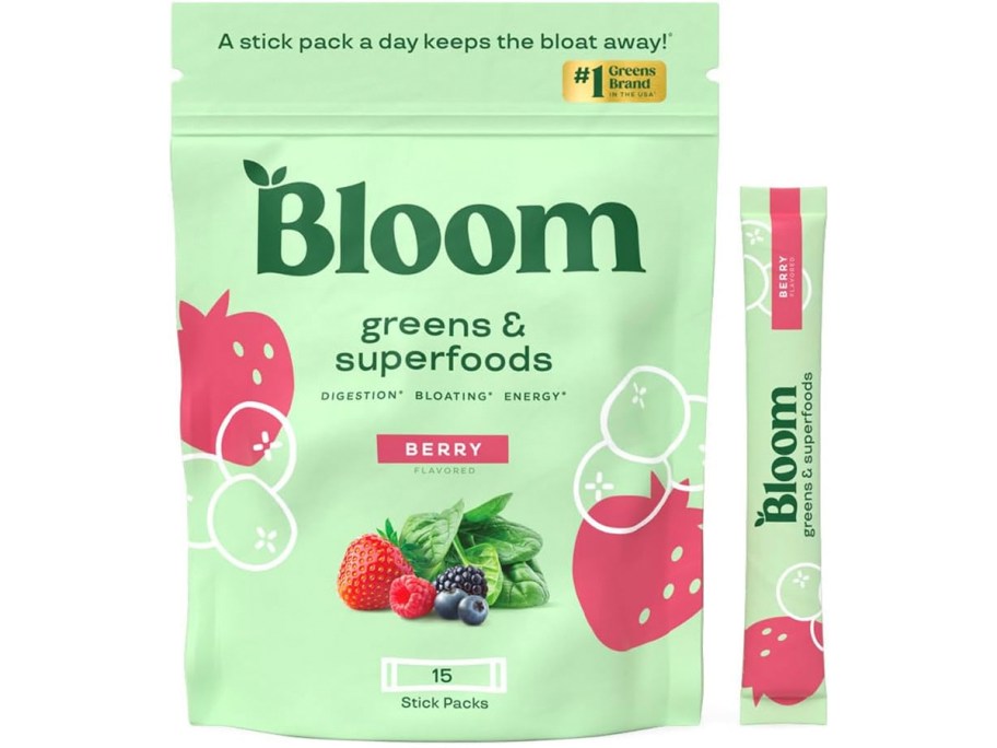 bloom nutrition powder sticks bag 