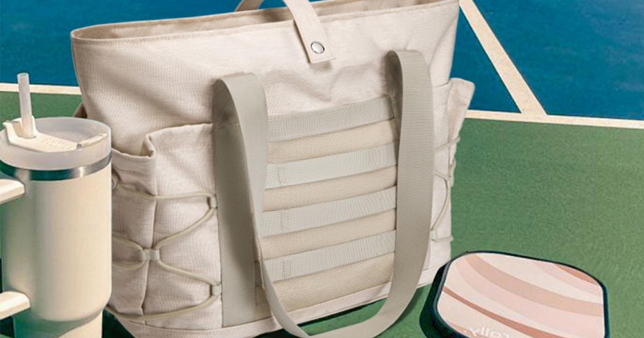 Women’s Tote Bag Only $11.99 on Amazon (Reg. $24) | Folds Up for Travel!