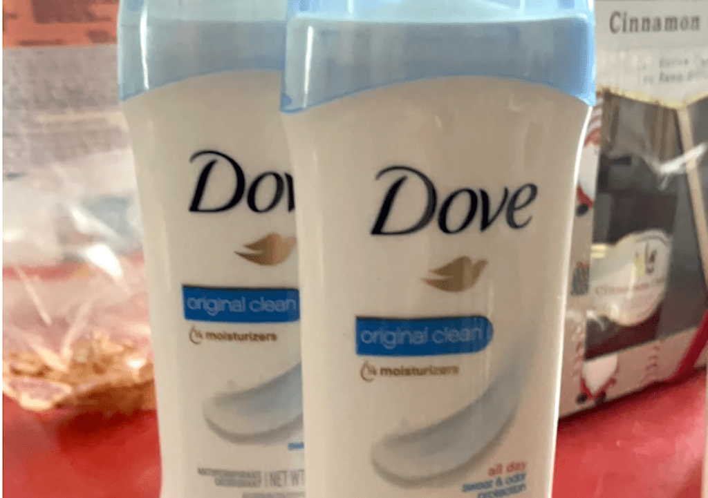 Dove deodorant