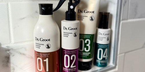 WOW! Dr. Groot Professional Bonding Haircare 4-Piece System Just $25.50 Shipped (Reg. $120)