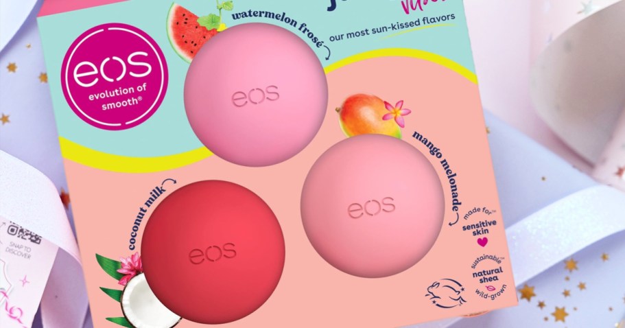 eos Lip Balm 3-Pack Only $5.80 Shipped on Amazon (Regularly $11)