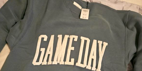 Abercrombie & Fitch Vintage Sweatshirt ONLY $24.99 (& Selling Out Fast!)