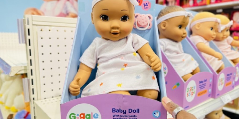 WOW! New 14″ Gigglescape Dolls ONLY $9.99 on Target.online