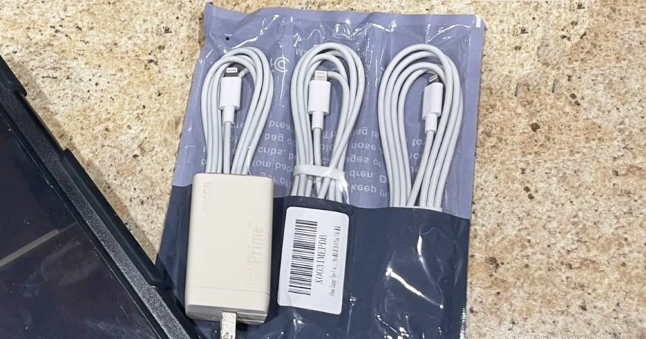 iPhone Lightning Charging Cable 3-Pack Only $1.99 on Amazon