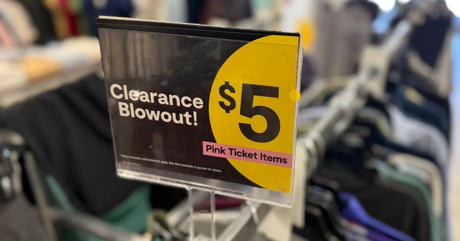 JCPenney $5 Clearance Blowout Happening NOW