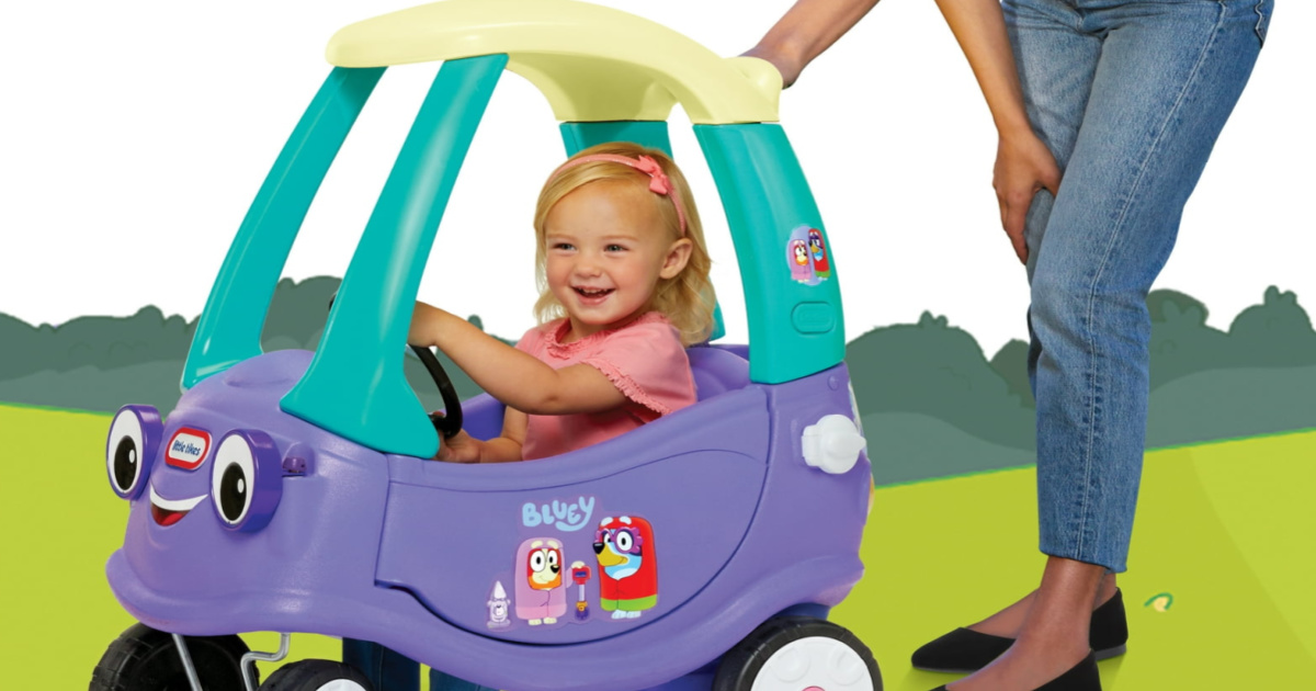 Pre-Order the Little Tikes Bluey Car on Amazon or Walmart