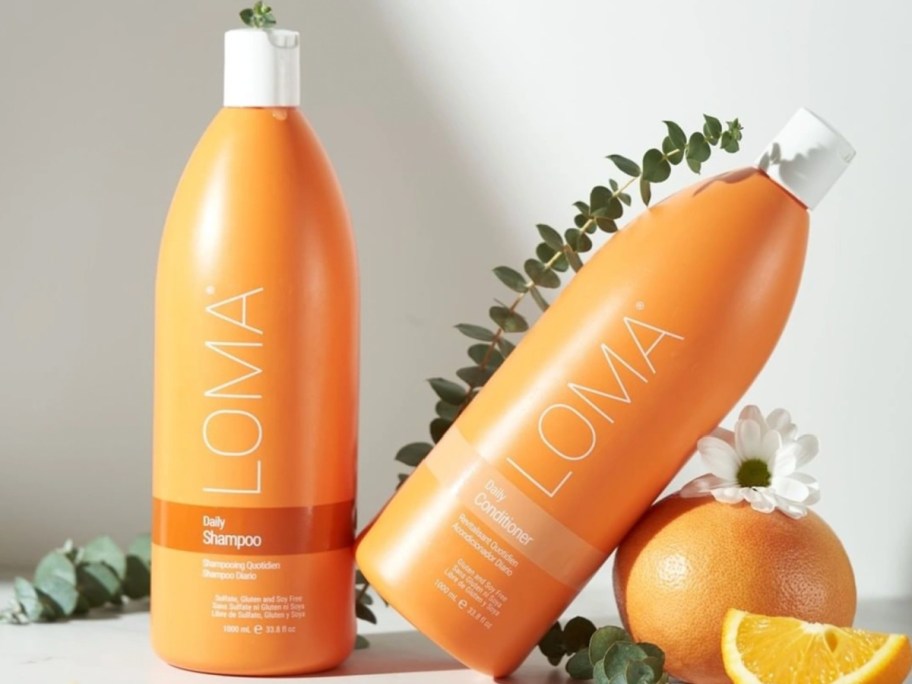 two liter bottles loma shampoo