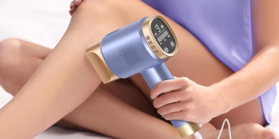 Ice Cooling IPL Laser Hair Removal Device Just $48.37 Shipped on Amazon