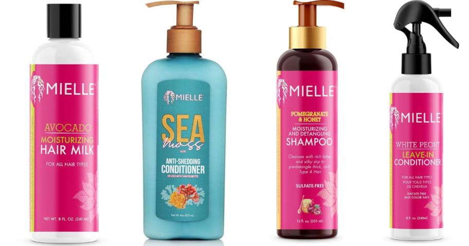 mielle organics product stock images