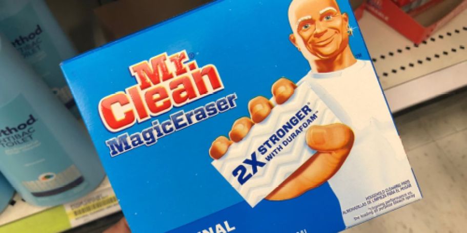 Mr. Clean Magic Eraser 6-Pack Just $3 Shipped on Amazon