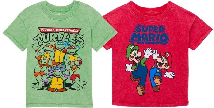 two boys graphic tees