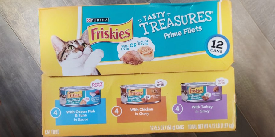 Friskies Wet Cat Food 12-Pack Only $3.99 Shipped (Just 33¢ Per Can)