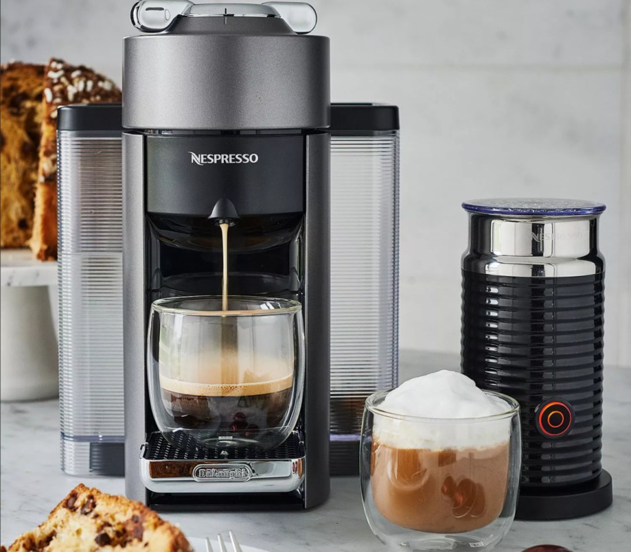 nespresso evoluo and frother