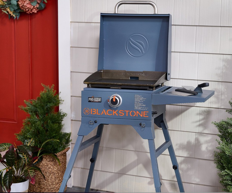 blue blackstone griddle