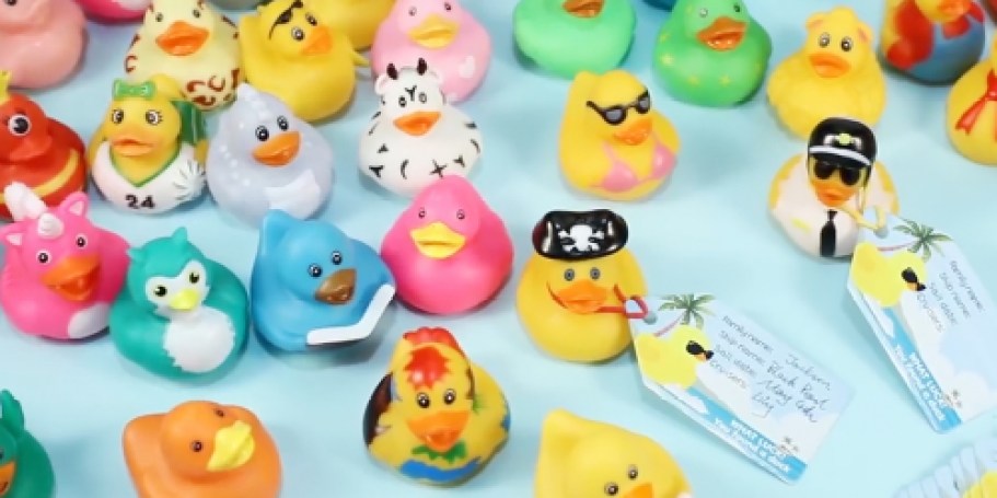 Rubber Ducks 30-Pack Only $16.94 Shipped on Amazon (Includes Cruise Tags!)