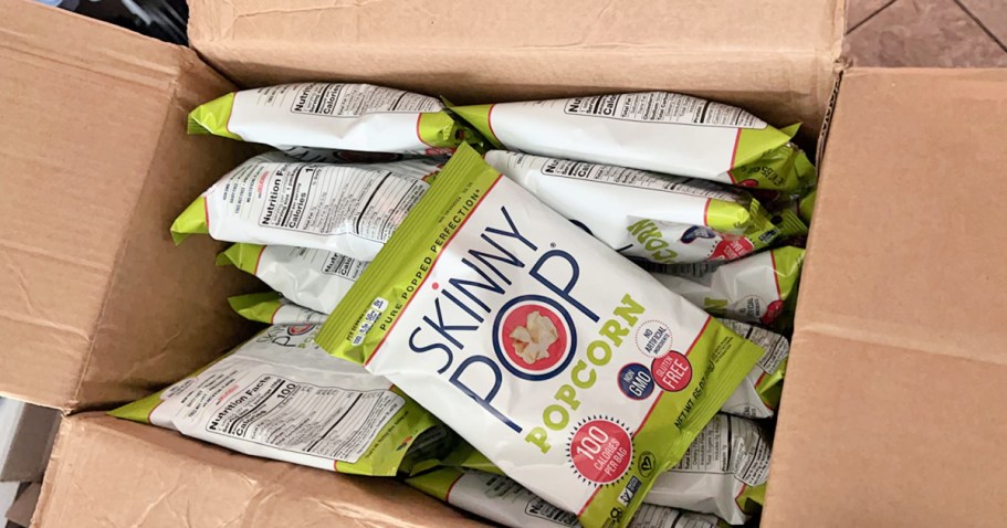 SkinnyPop Popcorn 30-Pack Only $10 Shipped on Amazon