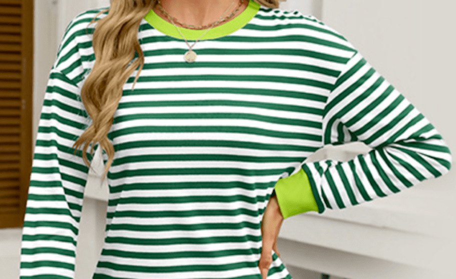 Trendy Women’s Striped Shirt Just $7.49 on Amazon (Reg. $20)