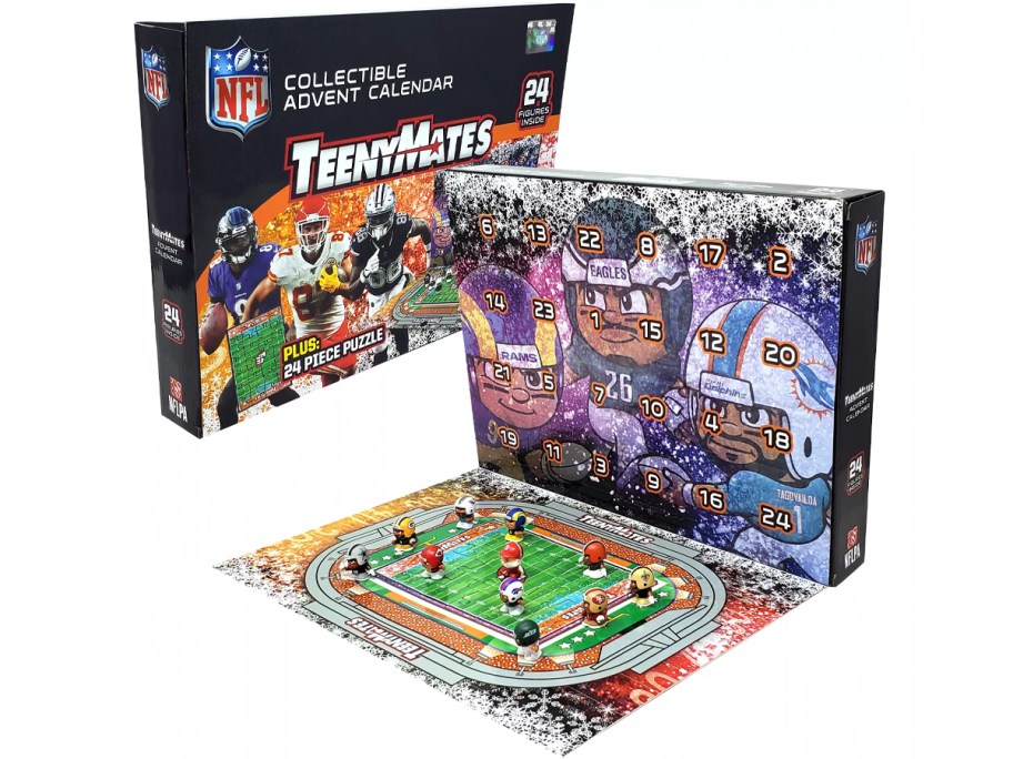 teenymates advent calendar nfl 