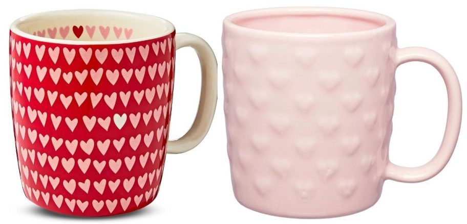 valentine's day mug stock images