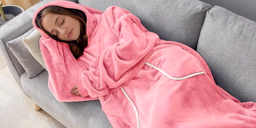 Wearable Blanket Hoodie from $12.99 on Amazon (Regularly $36)