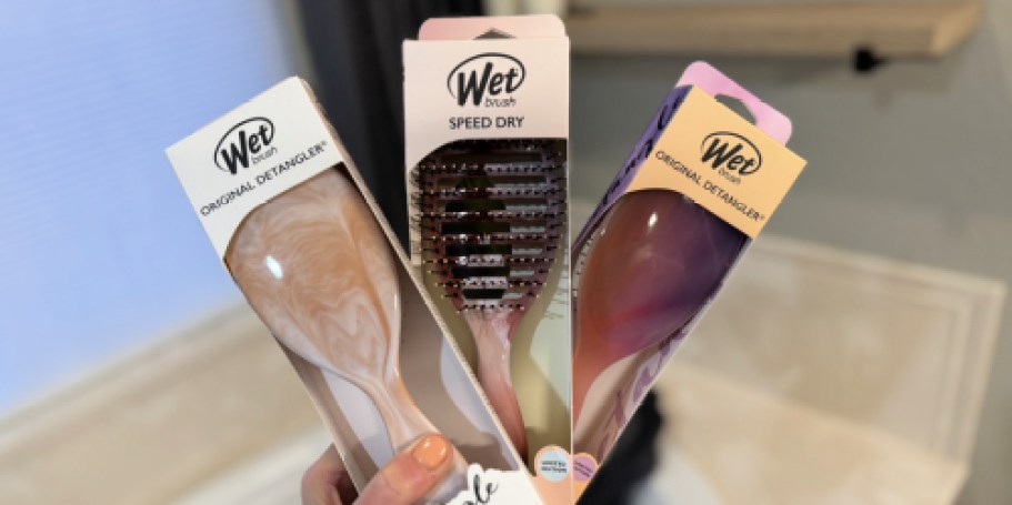 WOW! Wet Brush 3-Piece Set from $14.99 Shipped (Just $5 Per Brush!)