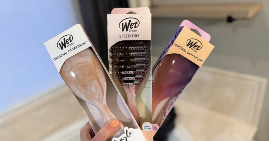 WOW! Wet Brush 3-Piece Set from $14.99 Shipped (Just $5 Per Brush!)