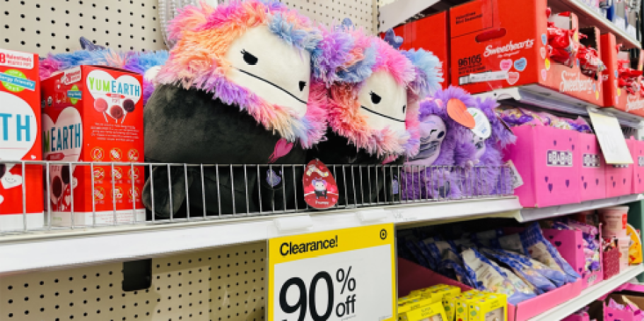 Possible 90% Off Target Valentine’s Day Clearance | $1.49 Squishmallow & More!