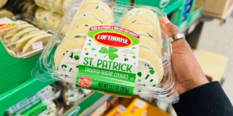 New ALDI Grocery Finds: St. Patrick’s Frosted Sugar Cookies Only $3.49 + More!