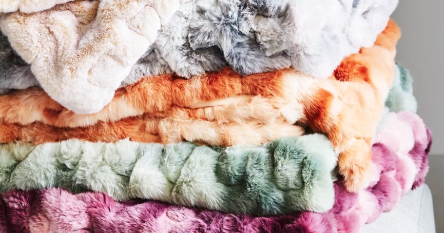 Extra 40% Off Anthropologie Sale (Lowest Price Ever on Popular Faux Fur Throw Blanket!)