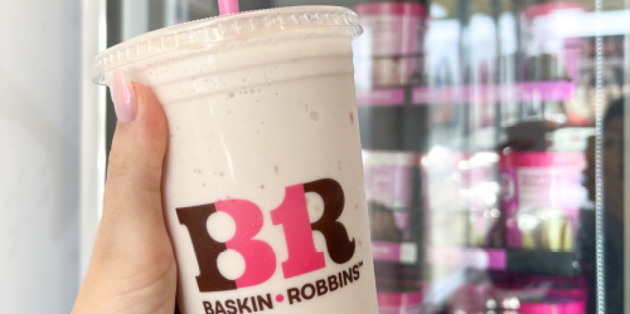 Baskin-Robbins Frozen Drinks Only $5 + NEW Chocolate Chip Cheesecake Ice Cream!