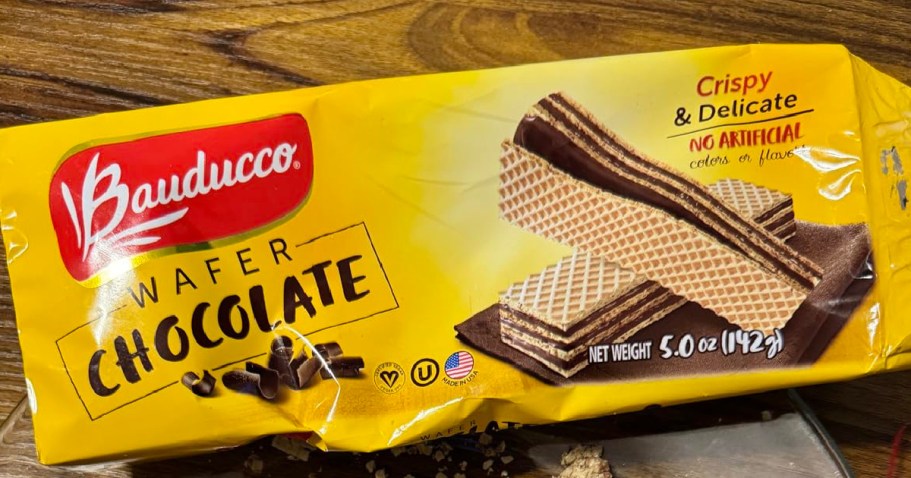 Bauducco Wafer Cookies Just 99¢ Shipped on Amazon | Easy Subscribe & Save Filler Item!