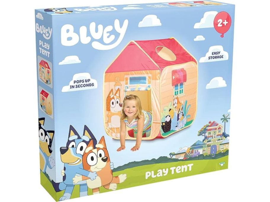 Bluey Play House Pop Up Play Tent Box