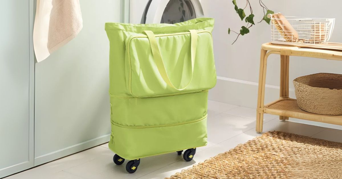 Collapsible Rolling Totes Just $16 on Target.online