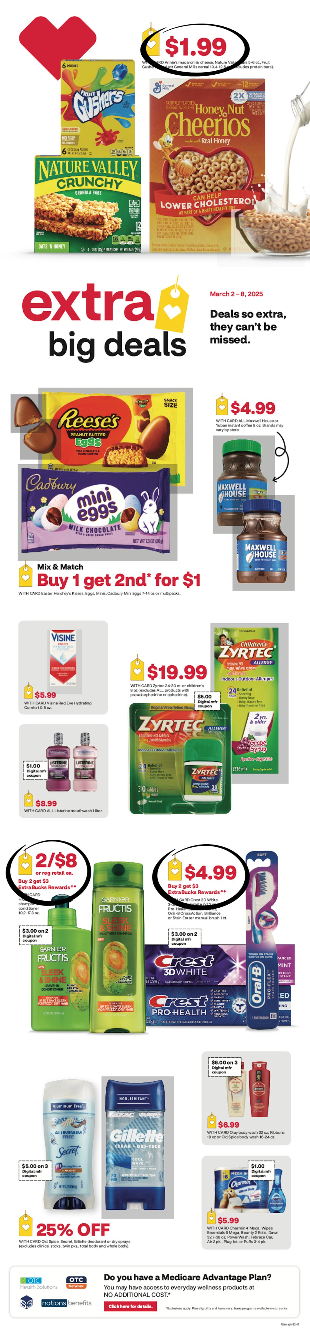 page from CVS ad