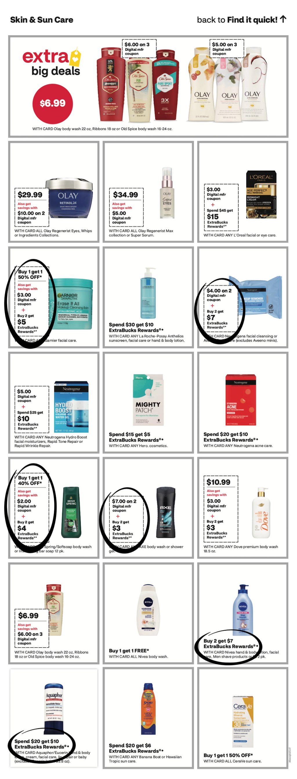 page from CVS ad