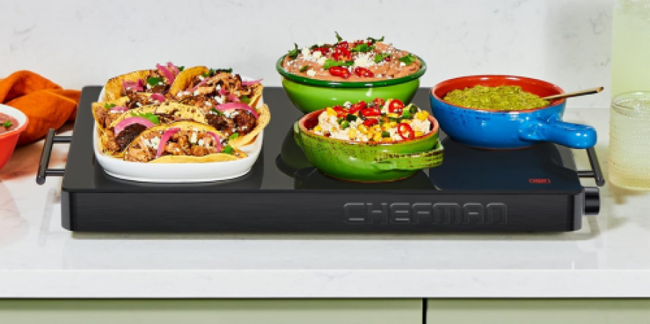 Chefman Electric Warming Tray Only $29.99 at Costco (Reg. $40)